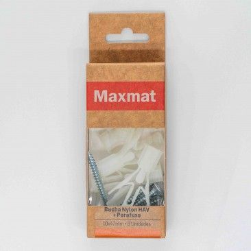 Bucha Nylon HAV M10x47 C/Pf 4,5x50 Bl6