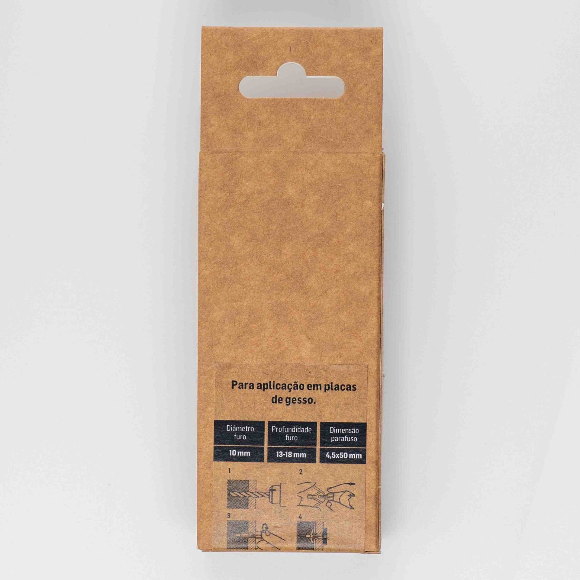 Bucha Nylon HAV M10x47 C/Pf 4,5x50 Bl6