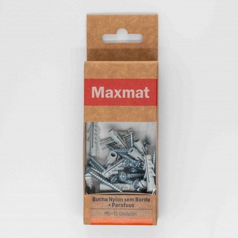 Bucha Nylon S/Bordo M5 C/Pf 3,5x30 Bl15
