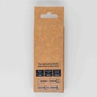 Bucha Nylon S/Bordo M6 C/Pf+Broca Bl15