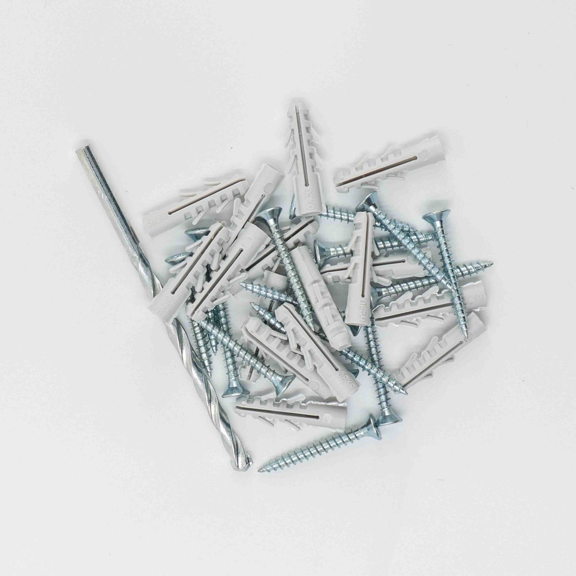 Bucha Nylon S/Bordo M6 C/Pf+Broca Bl15