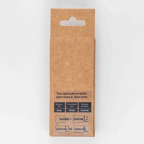 Bucha Nylon S/Bordo M8 C/Pf 5x45 Bl15 Bucha Nylon S/Bordo M8 C/Pf 5x45 Bl15