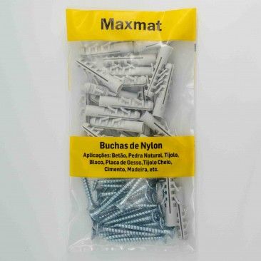 Bucha Nylon S/Bordo M8 C/Pf 5x45 Sc30