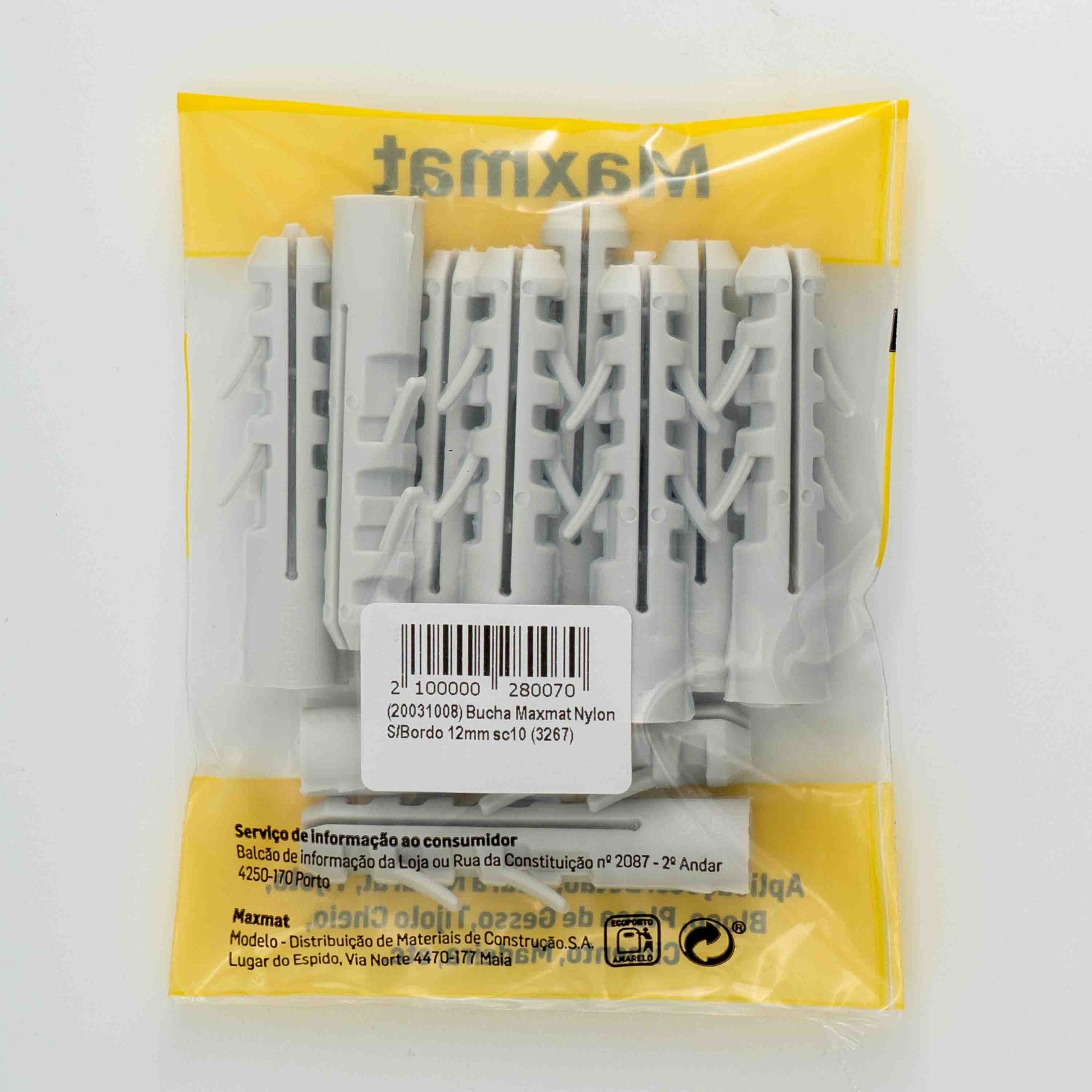 Bucha Nylon S/Bordo M12 Sc