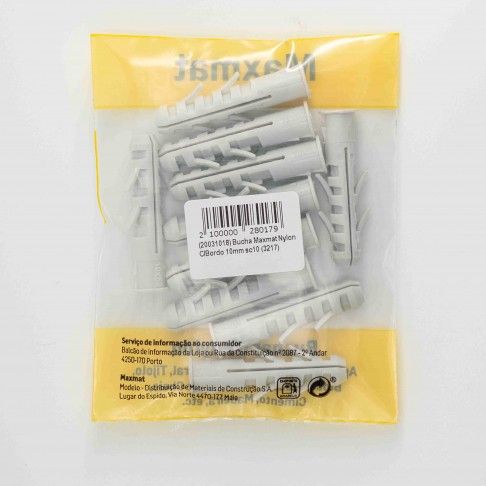 Bucha Nylon C/Bordo M10 Sc Bucha Nylon C/Bordo M10 Sc