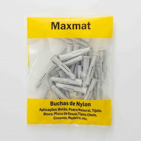 Bucha Nylon Tijolo M6 Sc30 Bucha Nylon Tijolo M6 Sc30