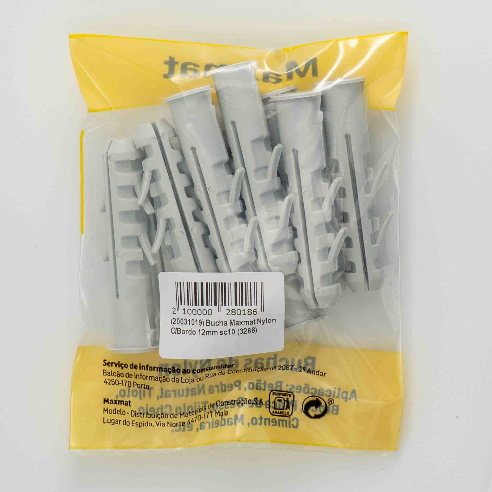 Bucha Nylon C/Bordo M12 Sc