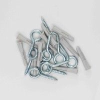 Bucha Nylon Tijolo M6 C/Pitão 4x50 Bl10 Bucha Nylon Tijolo M6 C/Pitão 4x50 Bl10