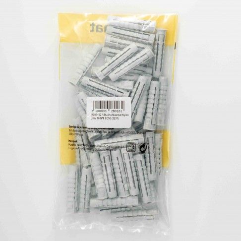 Bucha Nylon Universal T6 Nº8 Sc50 Bucha Nylon Universal T6 Nº8 Sc50