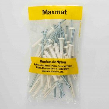 Bucha Nylon Tapit Teto Falso M6x50 Sc30