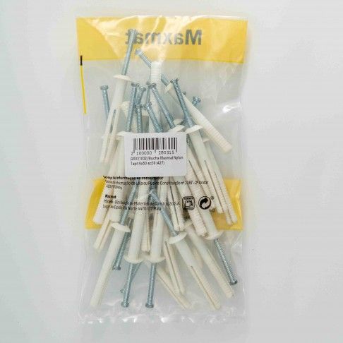 Bucha Nylon Tapit Teto Falso M6x50 Sc30 Bucha Nylon Tapit Teto Falso M6x50 Sc30