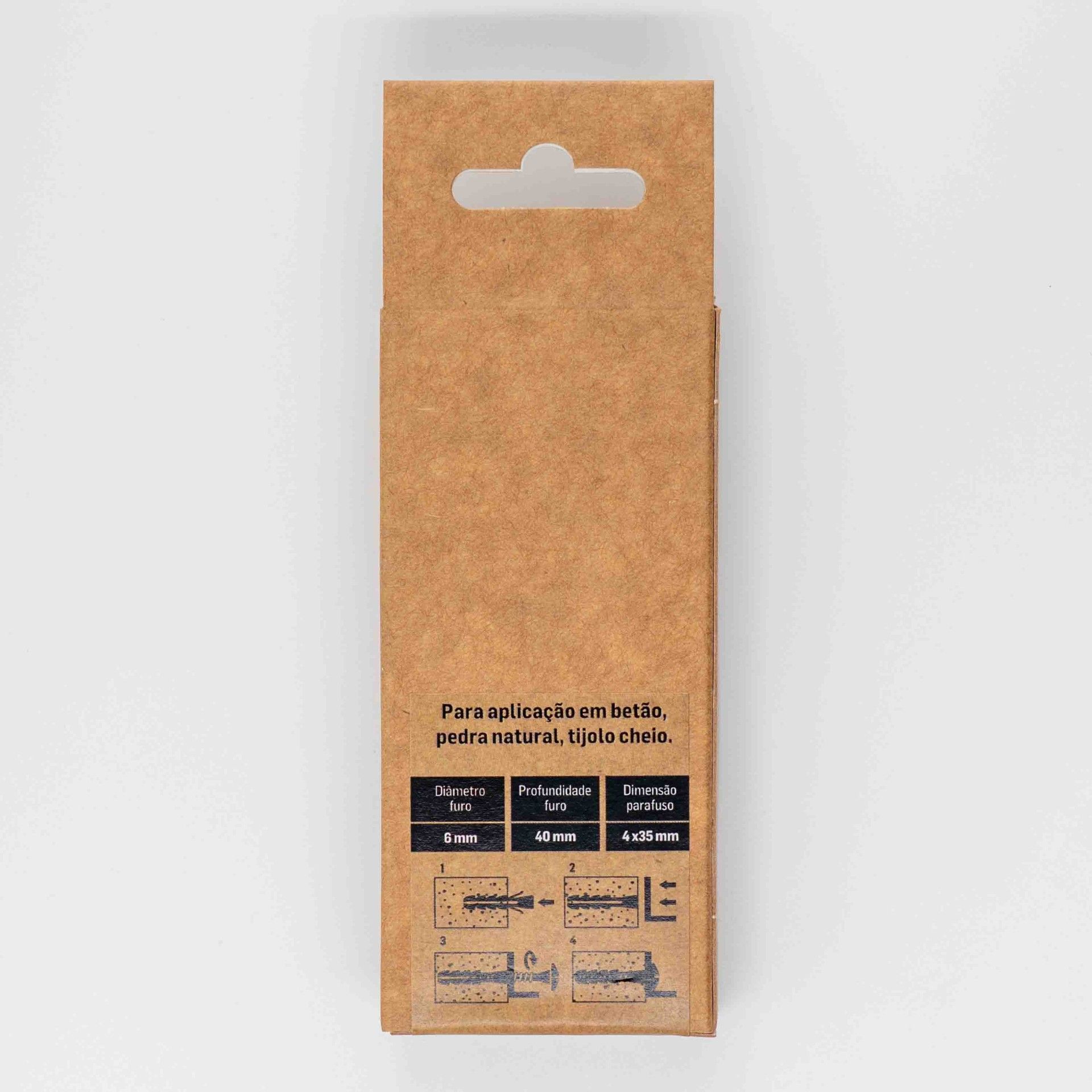 BUCHA NYLON COM PARAFUSO