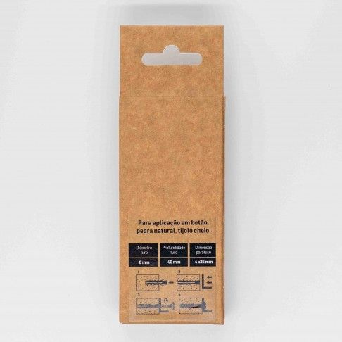 BUCHA NYLON COM PARAFUSO BUCHA NYLON COM PARAFUSO