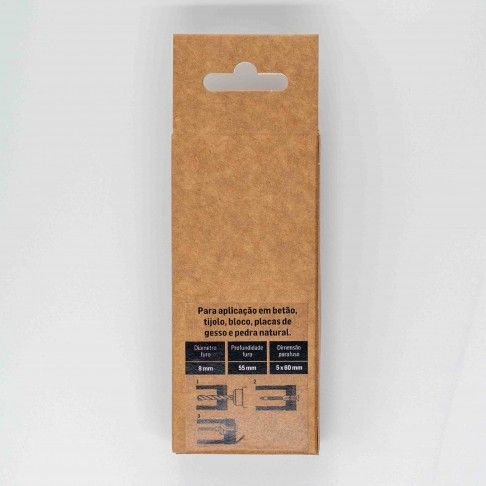 BUCHA NYLON TIJOLO COM PARAFUSO BUCHA NYLON TIJOLO COM PARAFUSO