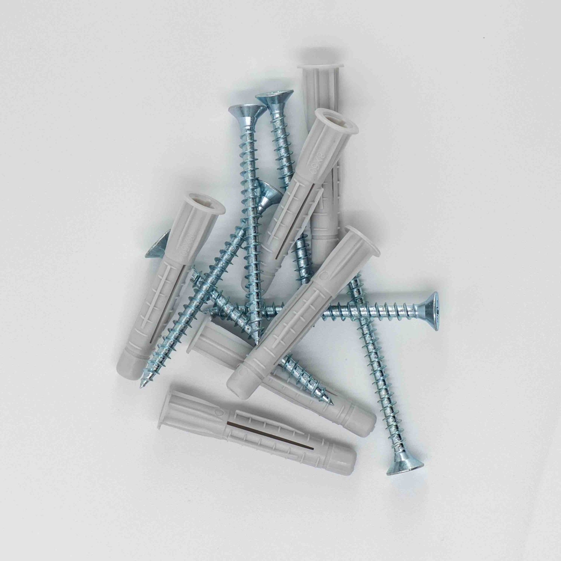 BUCHA NYLON TIJOLO COM PARAFUSO