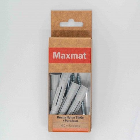 BUCHA NYLON TIJOLO COM PARAFUSO BUCHA NYLON TIJOLO COM PARAFUSO