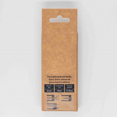 BUCHA NYLON TIJOLO COM PARAFUSO BUCHA NYLON TIJOLO COM PARAFUSO