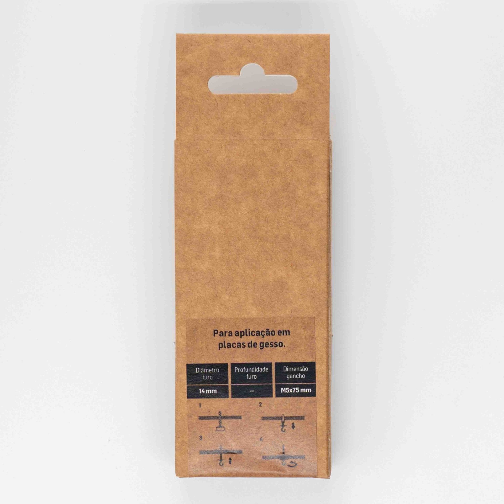 BUCHA METALICA COM GANCHO