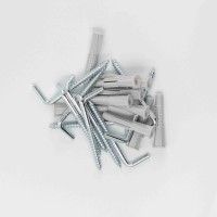 Bucha Nylon Tijolo 6mm com escápula Bucha Nylon Tijolo 6mm com escápula
