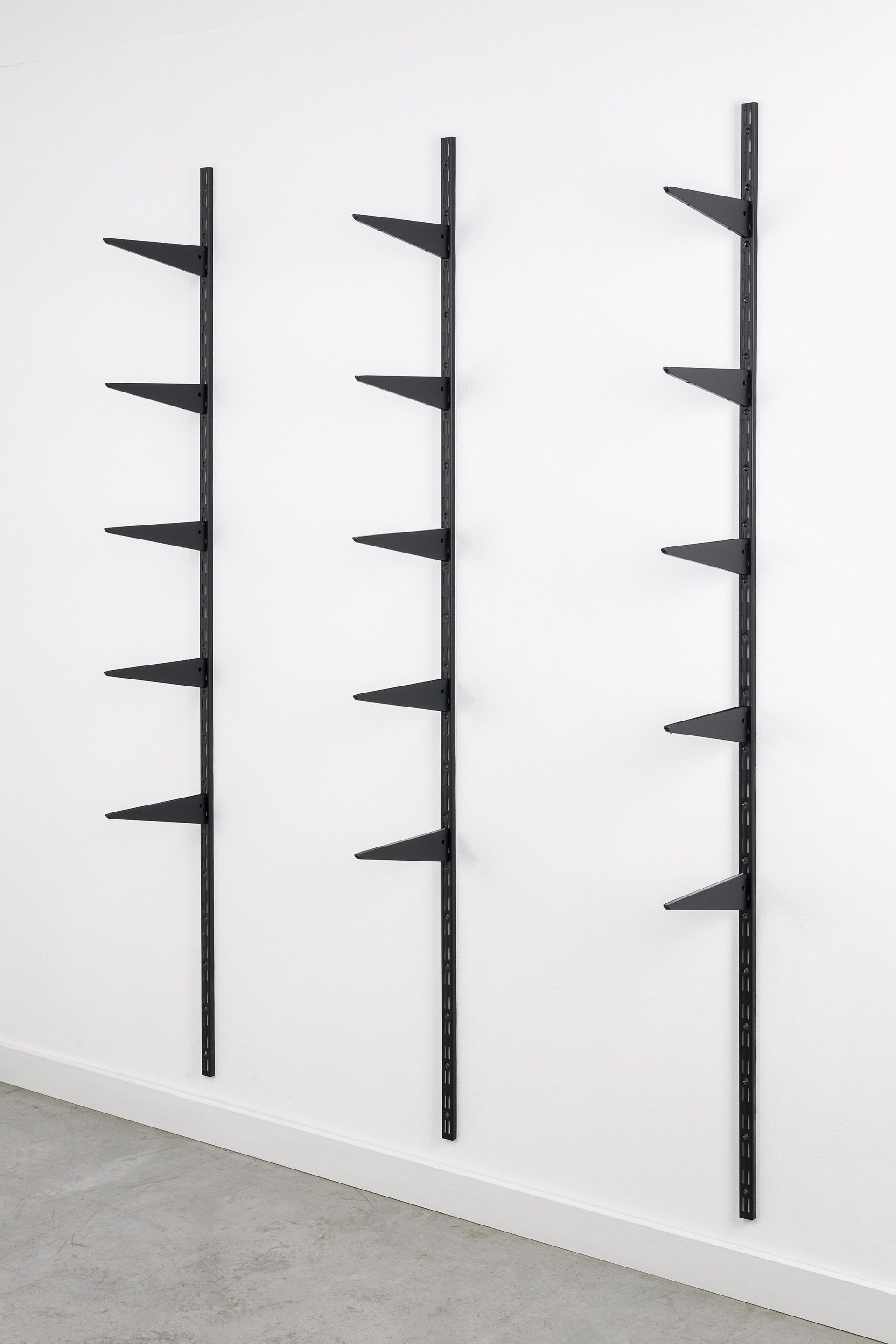 Suporte Duplo Preto 27cm