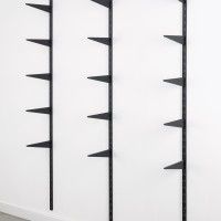 Suporte Duplo Preto 27cm