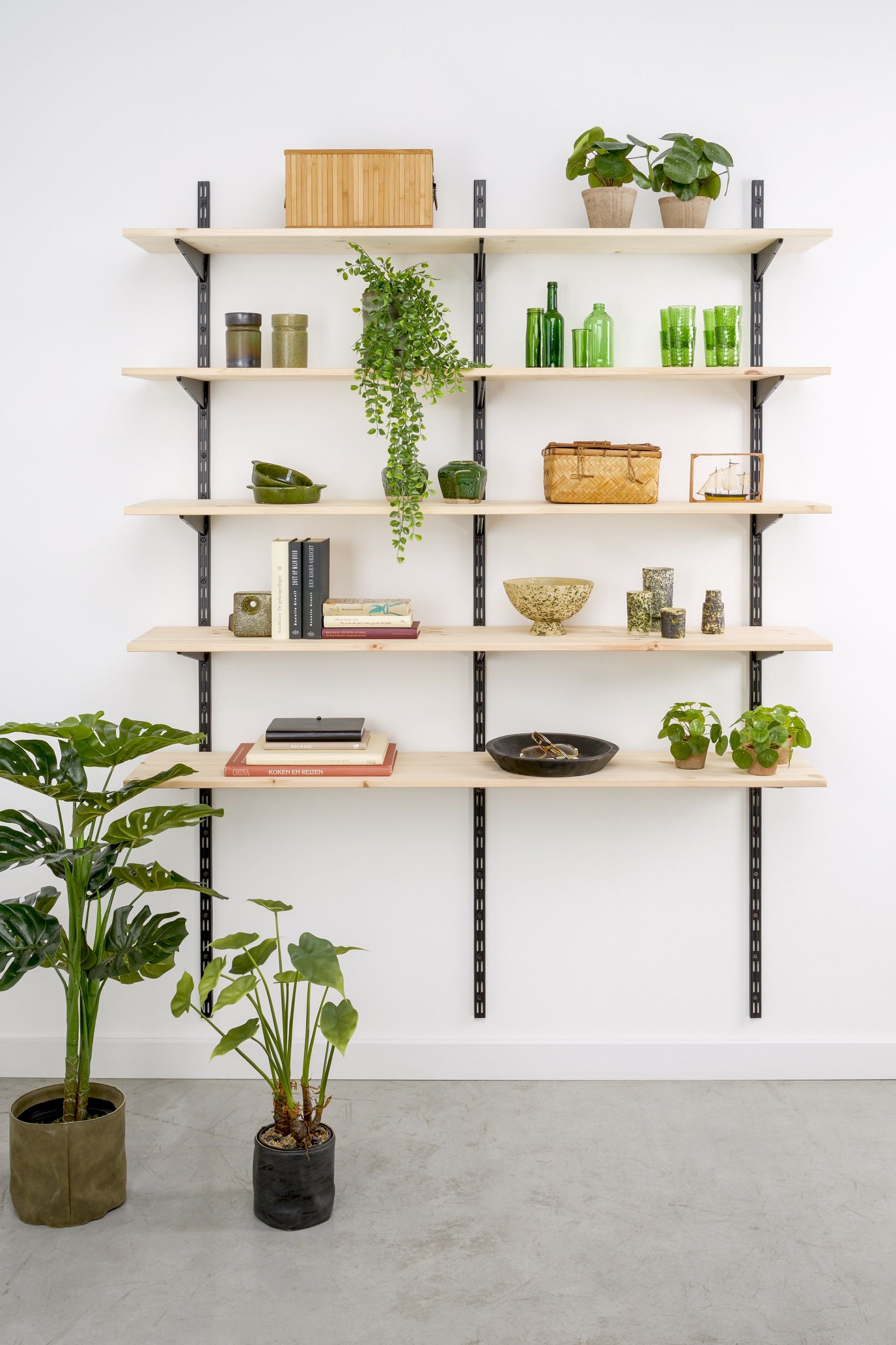 Suporte Duplo Preto 27cm