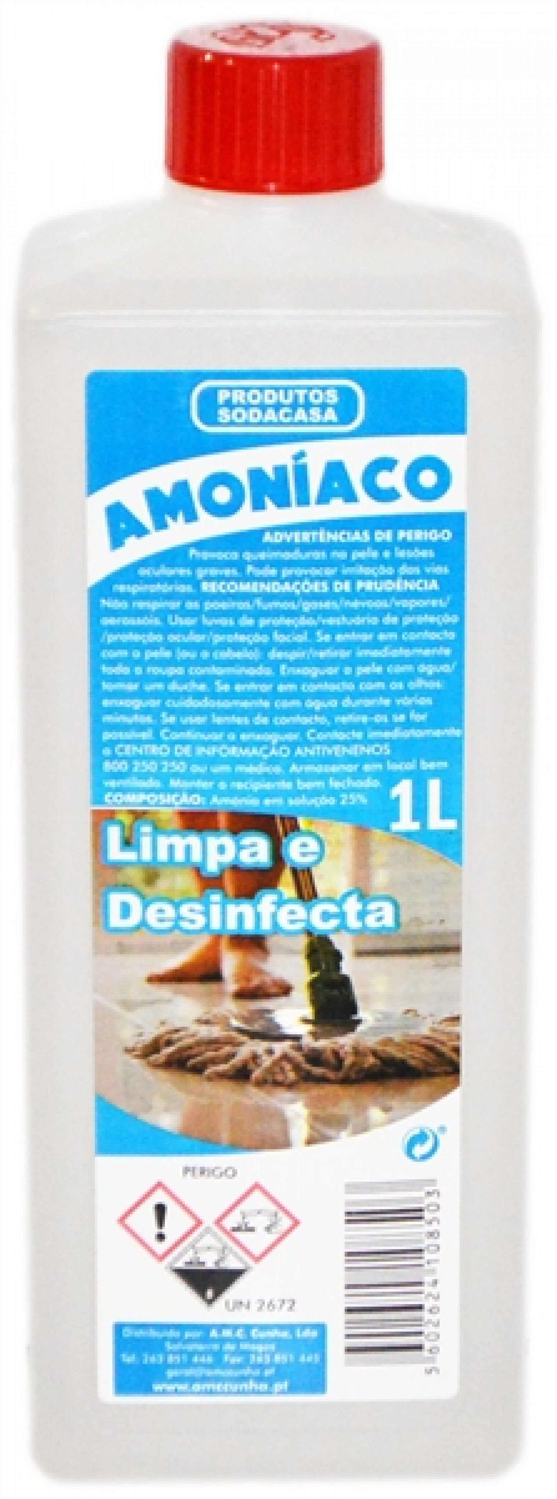 Amoníaco Garrafa 1l