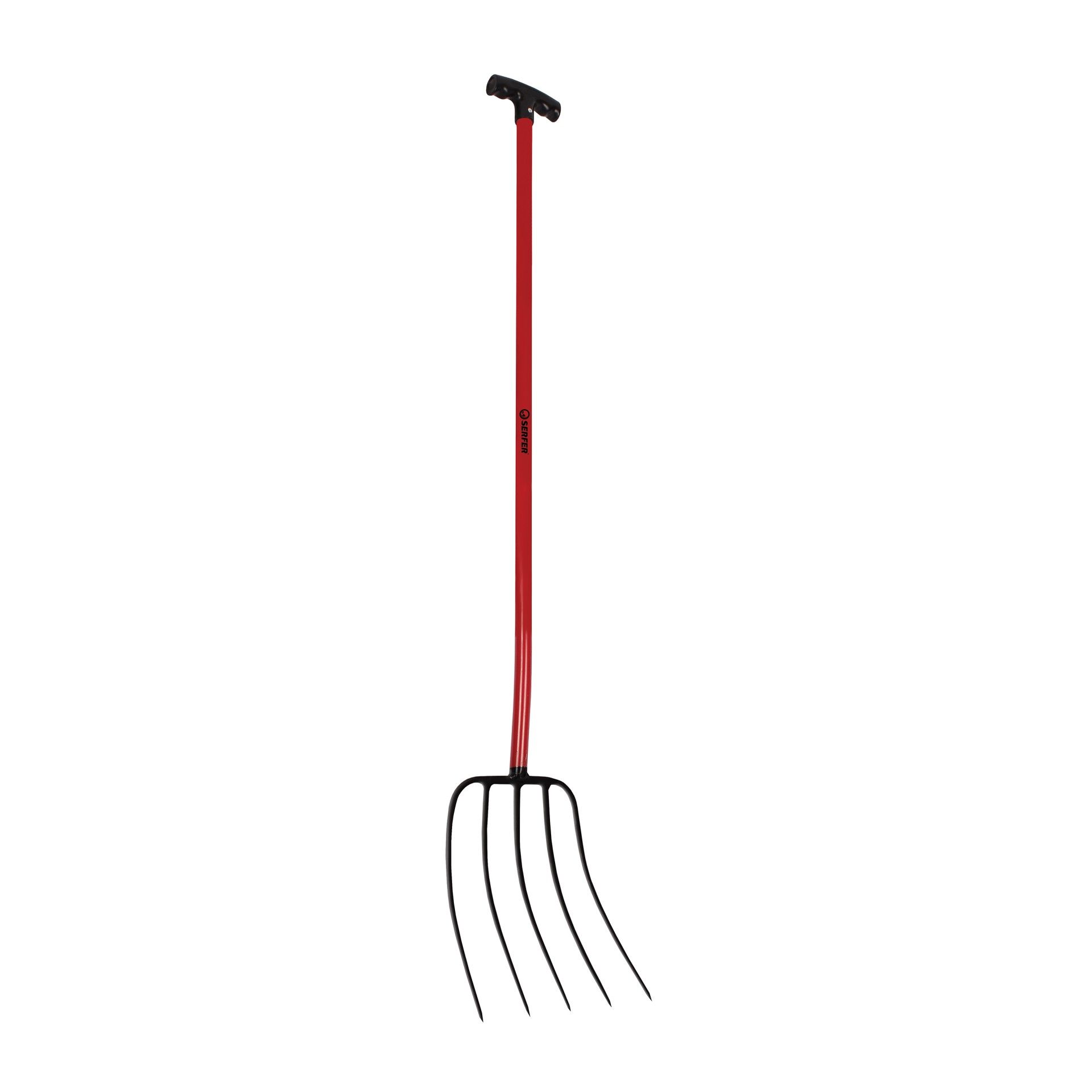 Forquilha 5 Dentes Cabo Metal