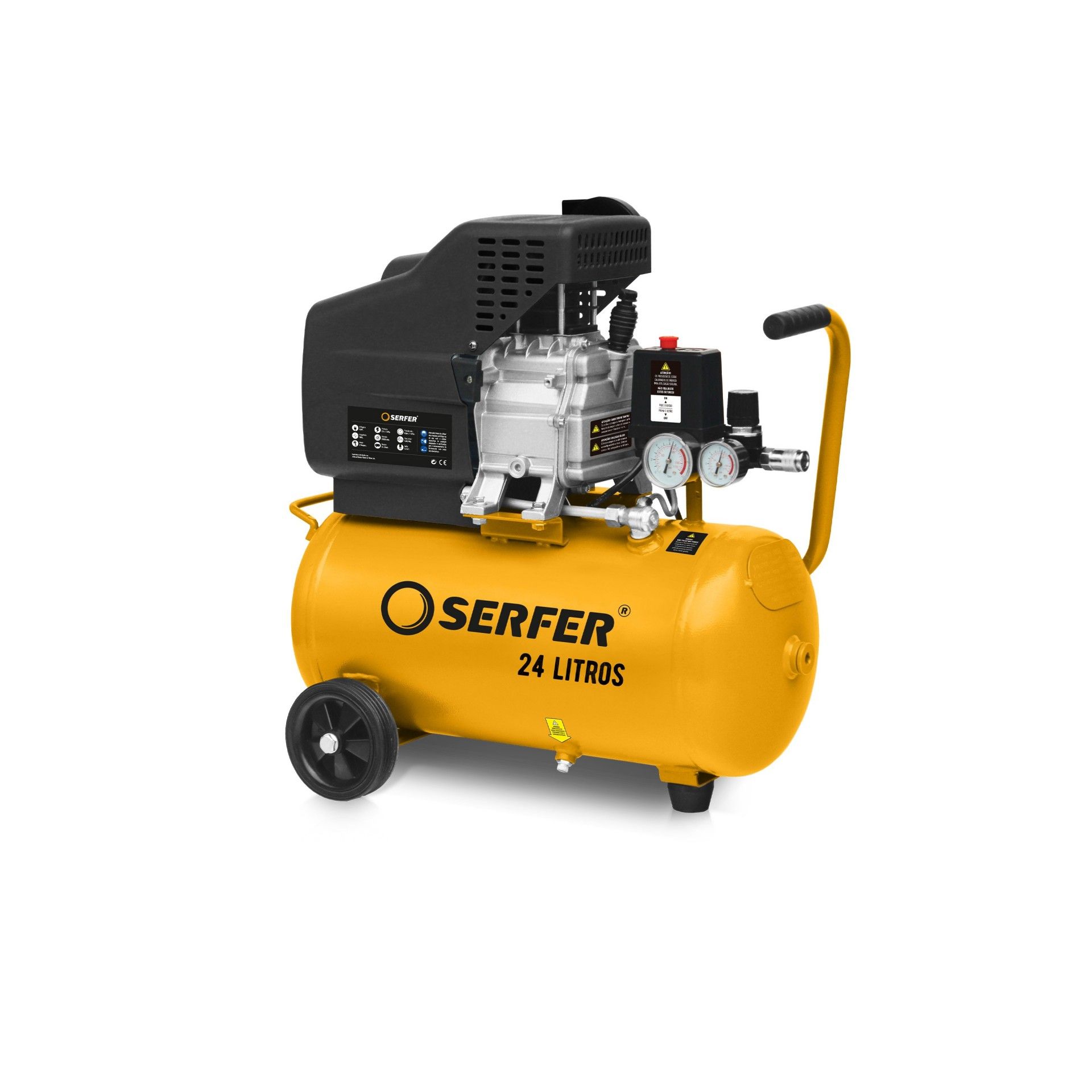 Compressor 24L 1,5hp Serfer