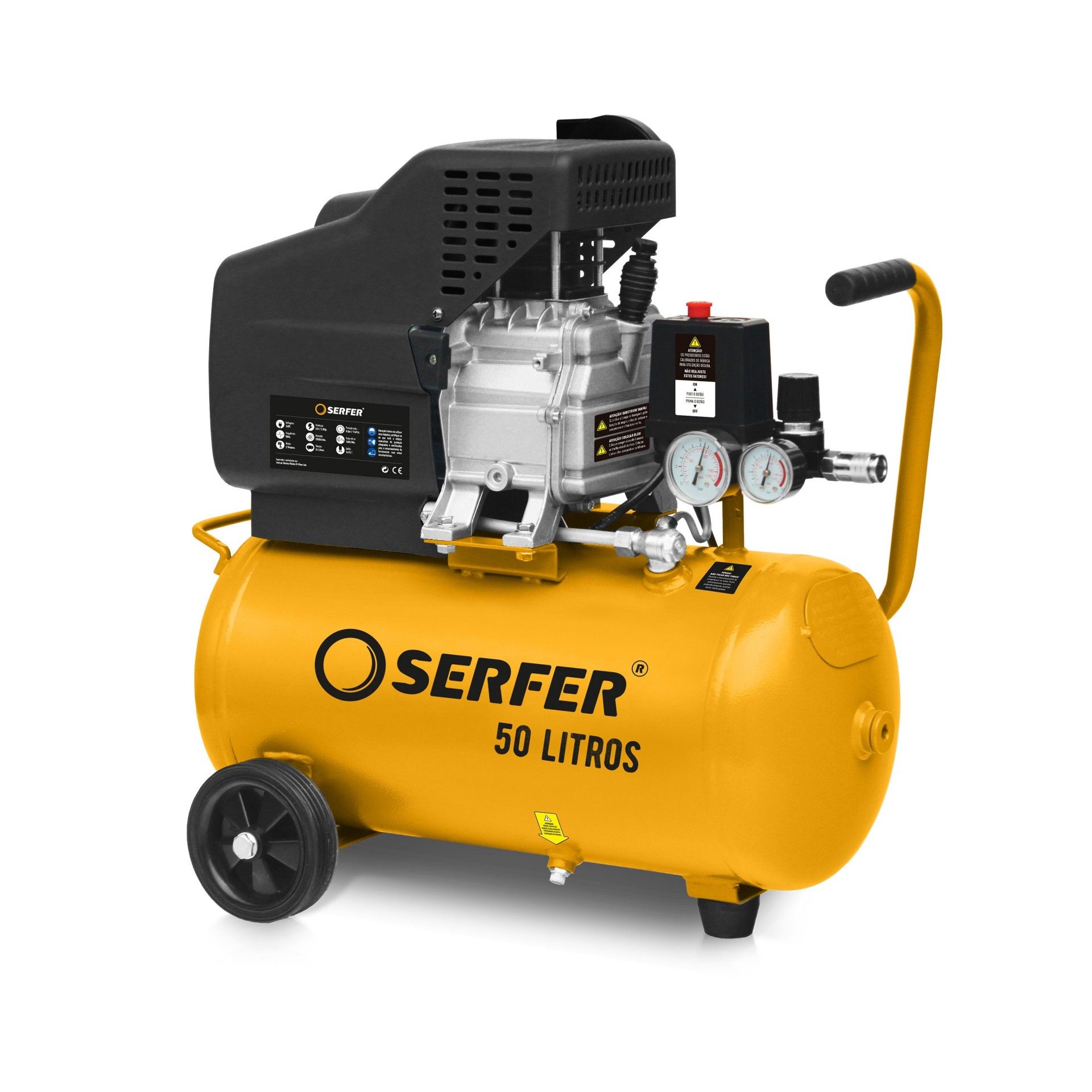 Compressor 50L 2hp Serfer