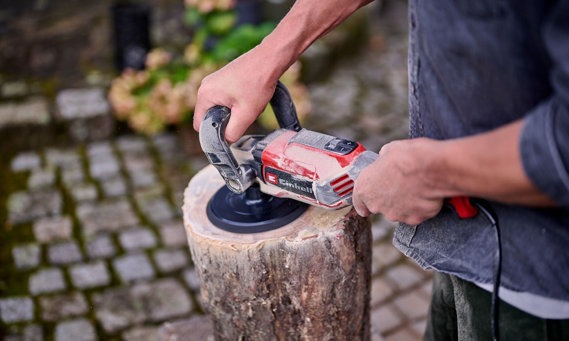 Polidora Multi-Rotação C/Fio 1100w Einhell