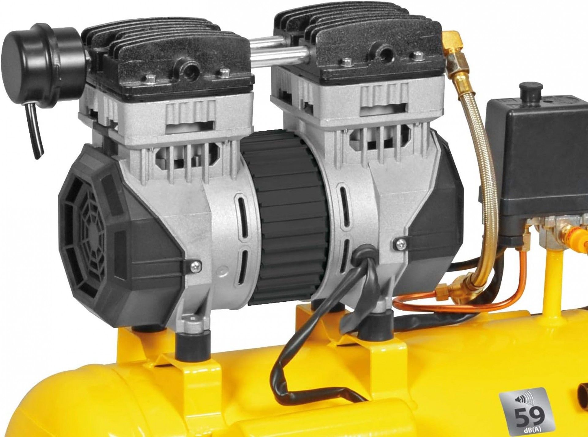 Compressor Sil 24L S/Óleo 1,3hp Stanley