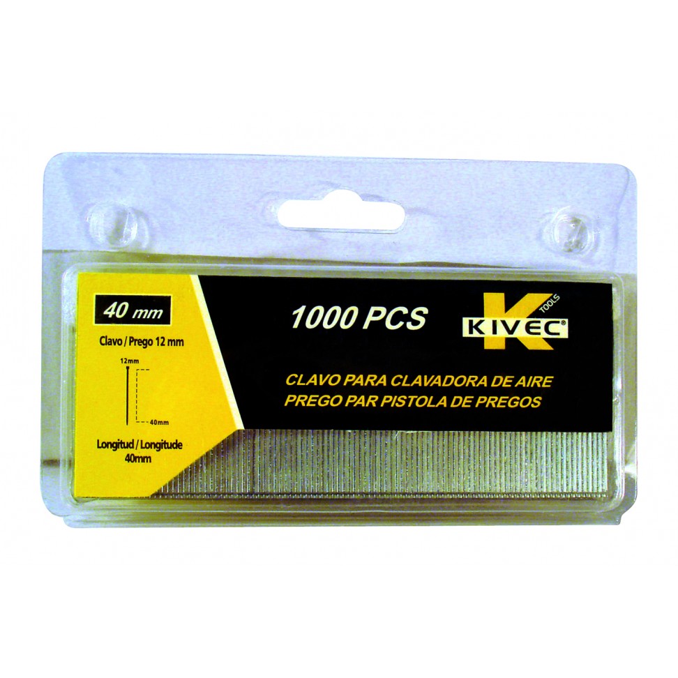 Pregos 40mm 1000un