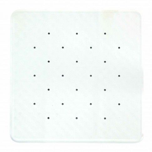 Tapete Simply Banho 53x53cm White Tapete Simply Banho 53x53cm White