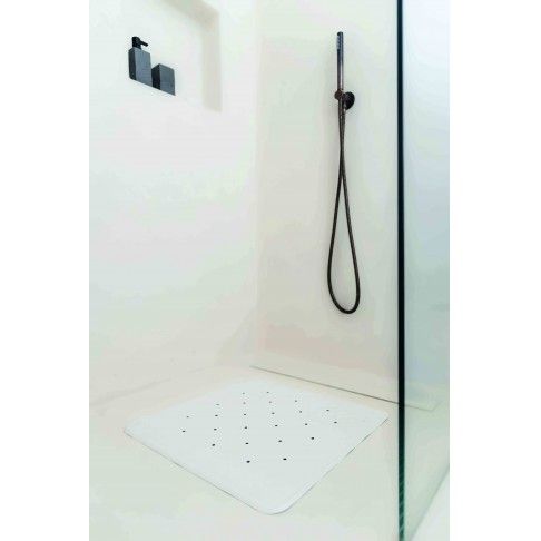 Tapete Simply Banho 53x53cm White Tapete Simply Banho 53x53cm White