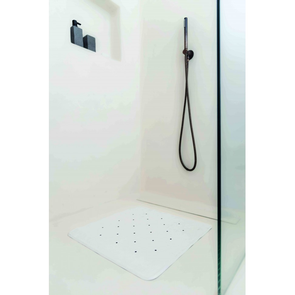 Tapete Simply Banho 53x53cm White
