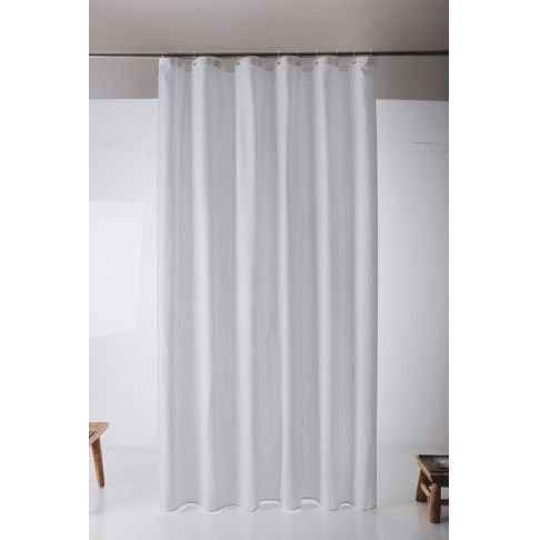 Cortina Espiga 180x200cm Branca Cortina Espiga 180x200cm Branca