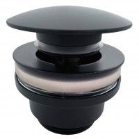 Válvula Clic Clac Preto Mate Válvula Clic Clac Preto Mate