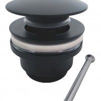 Válvula Clic Clac Preto Mate Válvula Clic Clac Preto Mate