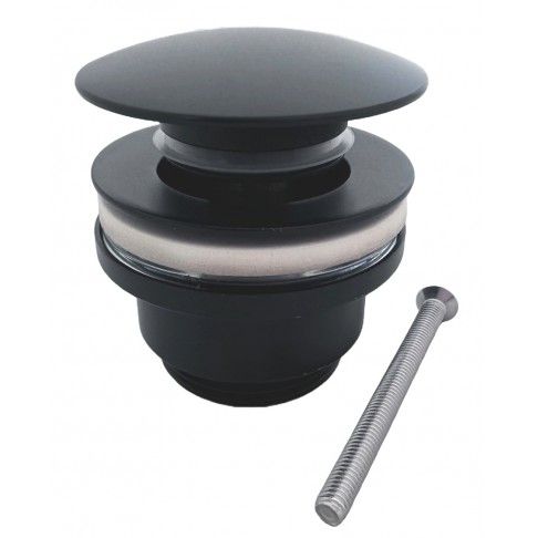 Válvula Clic Clac Preto Mate Válvula Clic Clac Preto Mate