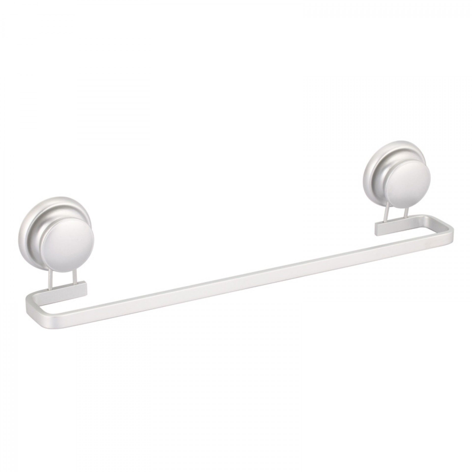 Toalheiro C/Ventosa 45x7,5x9,5cm Alumínio