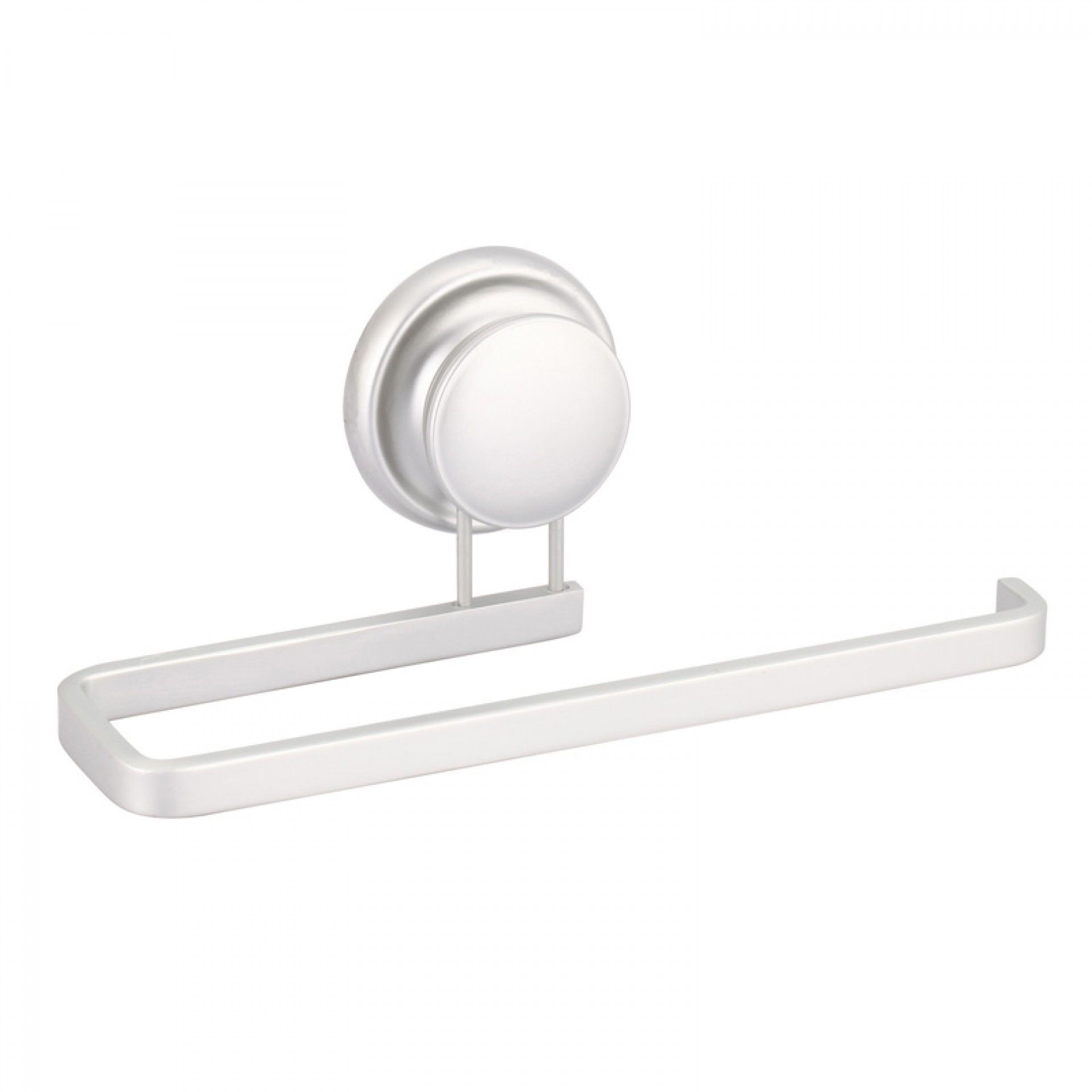 Toalheiro C/Ventosa 24x8x10cm Alumínio