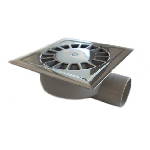 Ralo P/Pavimento 15x15 Com Grelha Inox Orientvel