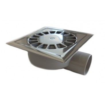 Ralo P/Pavimento 15x15 Com Grelha Inox Orientvel