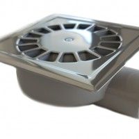 Ralo P/Pavimento 15x15 Com Grelha Inox Orientvel