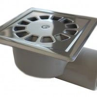 Ralo P/Pavimento 10x10 Com Grelha Inox Orientável Ralo P/Pavimento 10x10 Com Grelha Inox Orientável