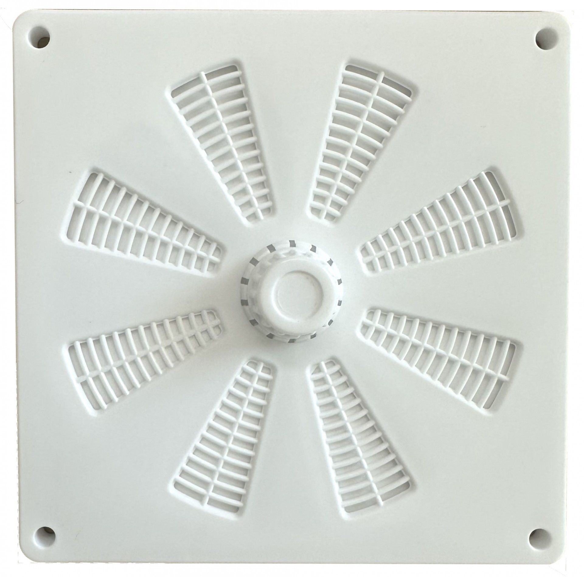 Grelha De Ventilação Giratória 15x15cm