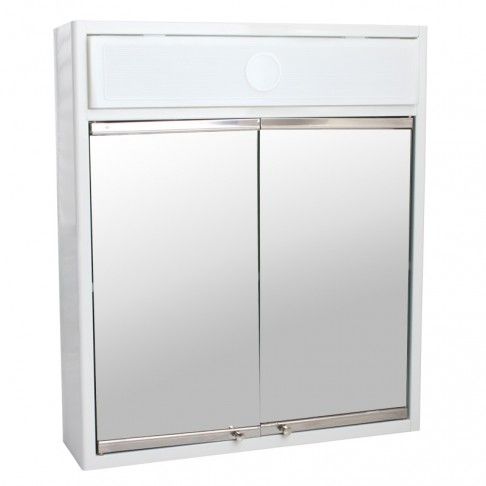 Farmcia Wc Branca 2 Portas 39x15x48cm