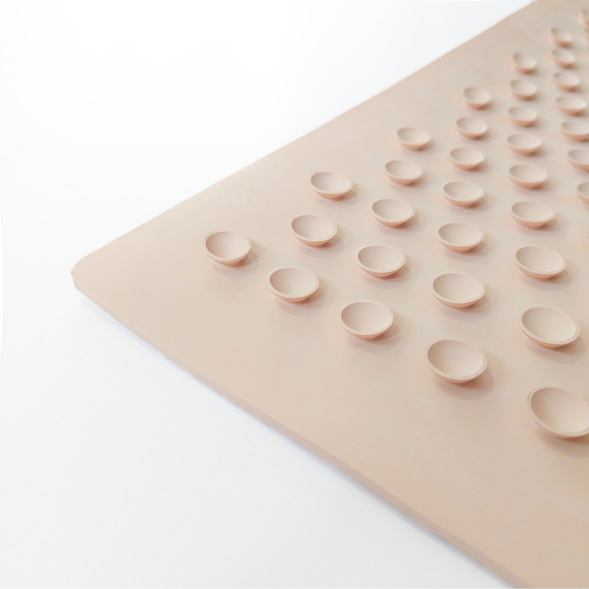 Tapete Mónaco Banho 46x46cm Bege