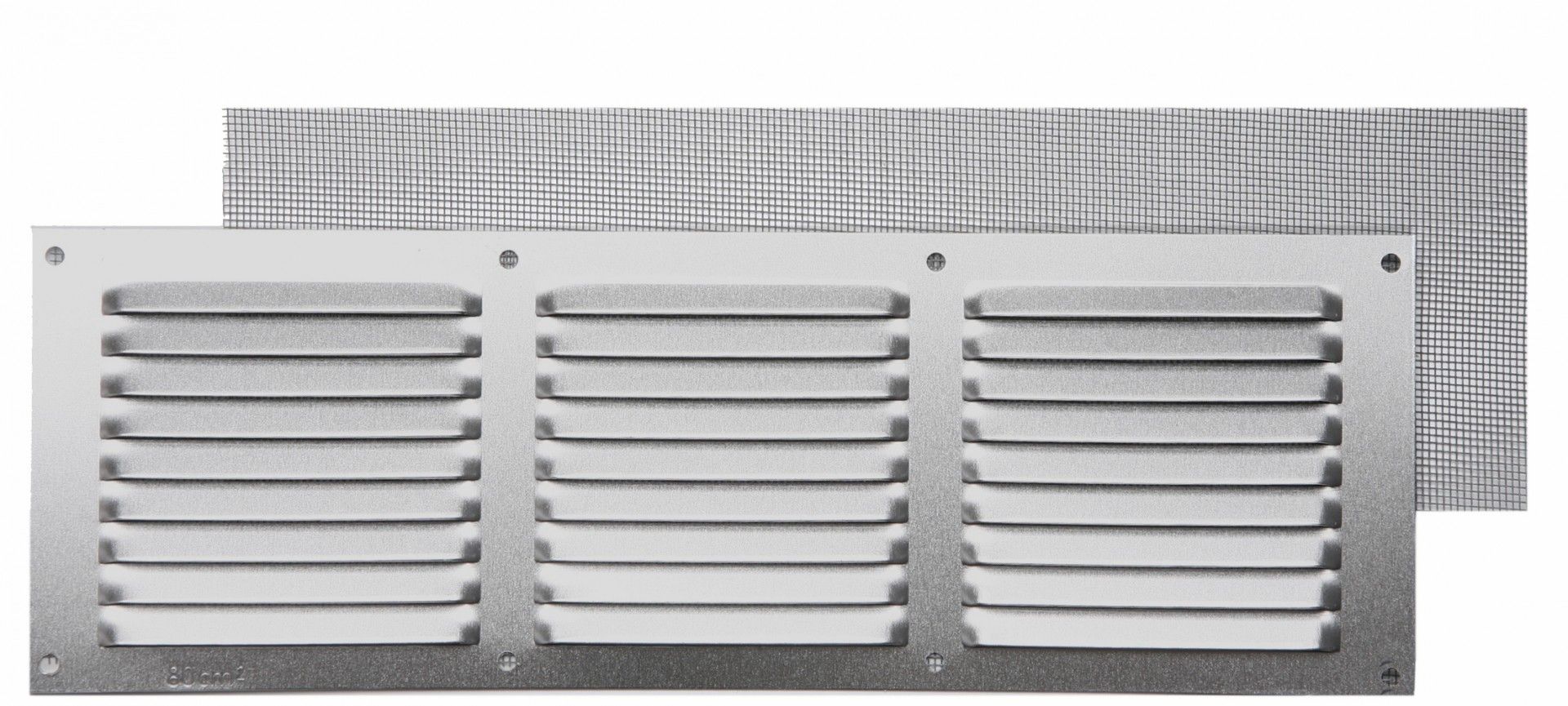 Grelha Mosquiteiro Alumínio 10x30cm